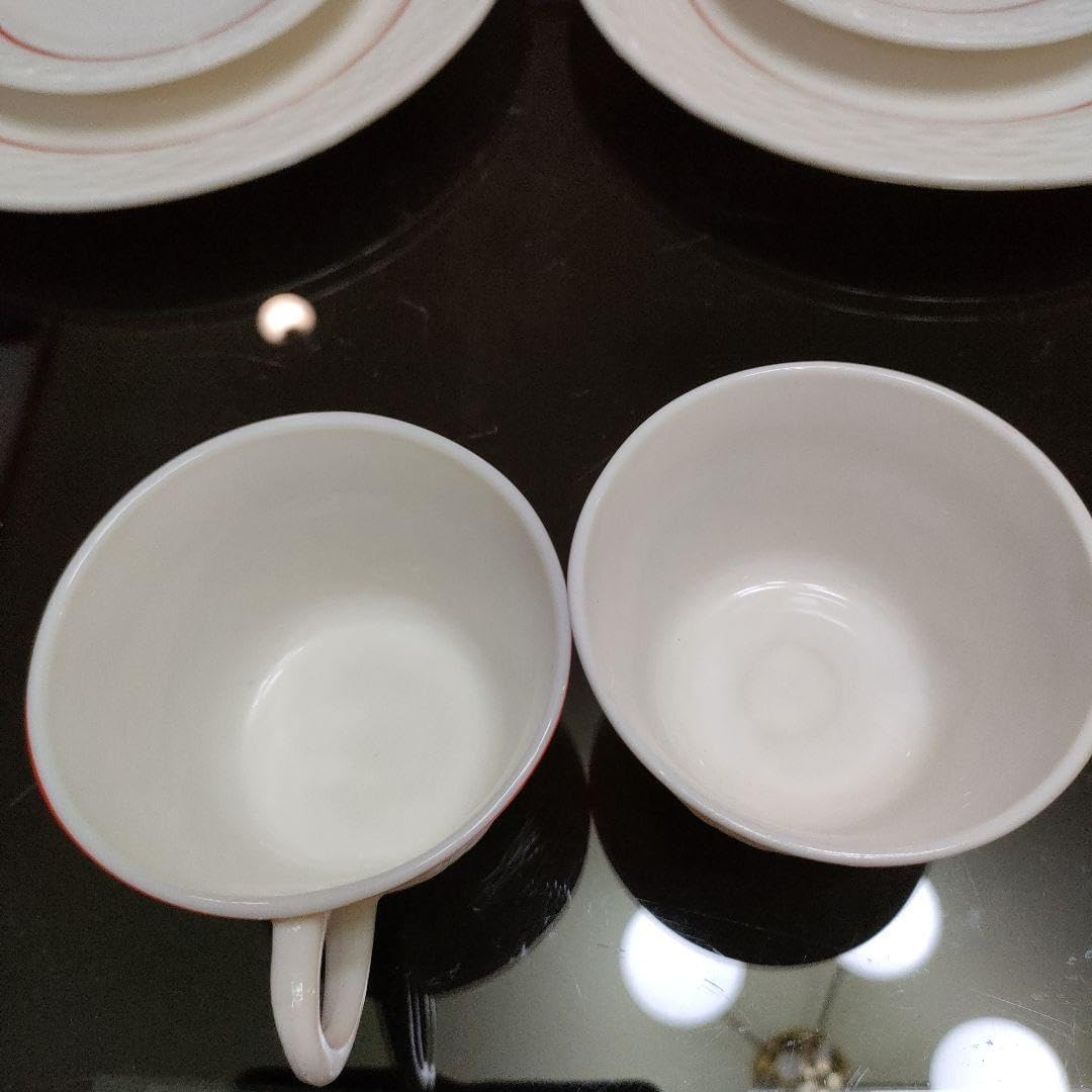 fireking フィッシュスケール C＆S ディナープレートX2